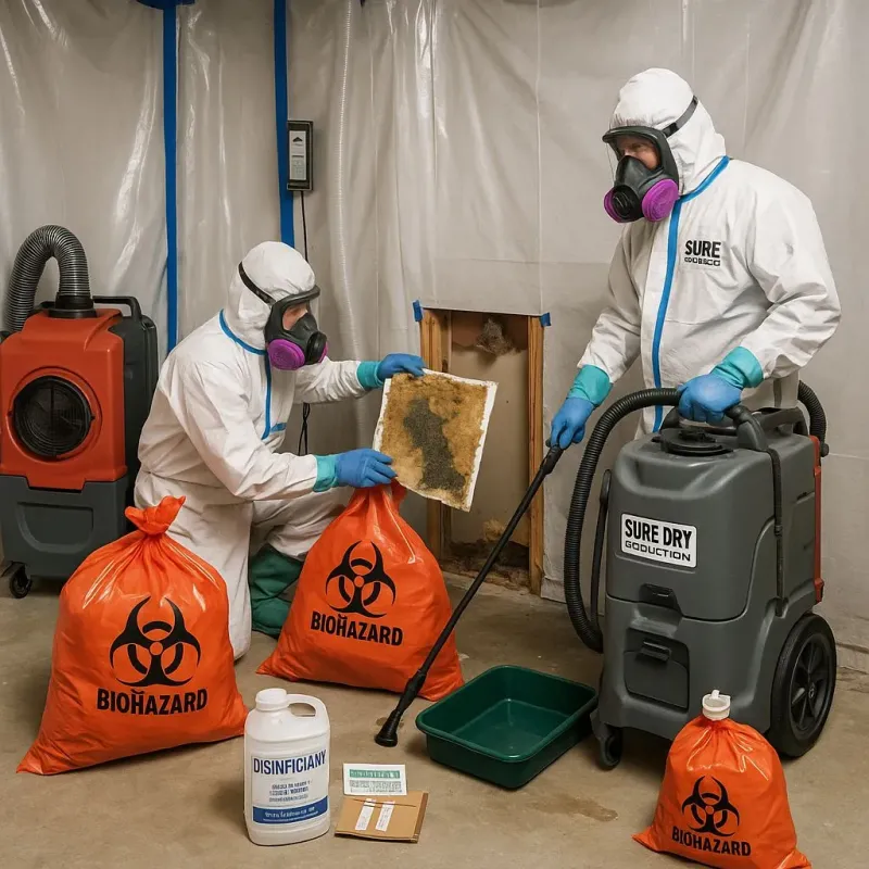 Contaminated Water Handling Protocols process in Westerleigh, NY