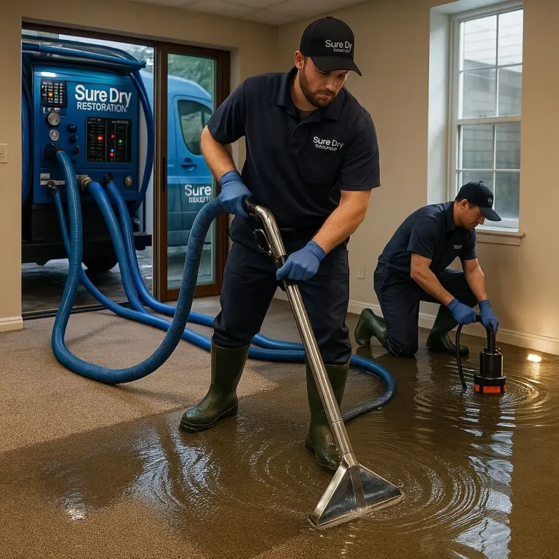 Water Extraction and Removal process in Westerleigh, NY